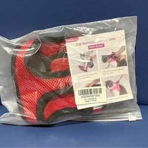 FAYOGOO Red Cat Harness